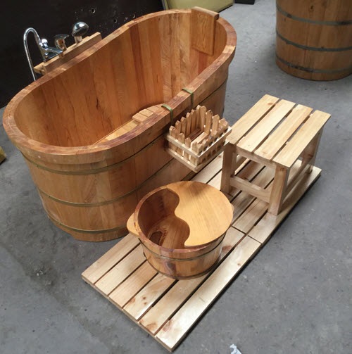 Hạn chế của việc mua bồn tắm gỗ đã qua thanh lý
